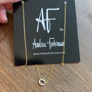 NWT Diamond Necklace by Andrea Fohrman